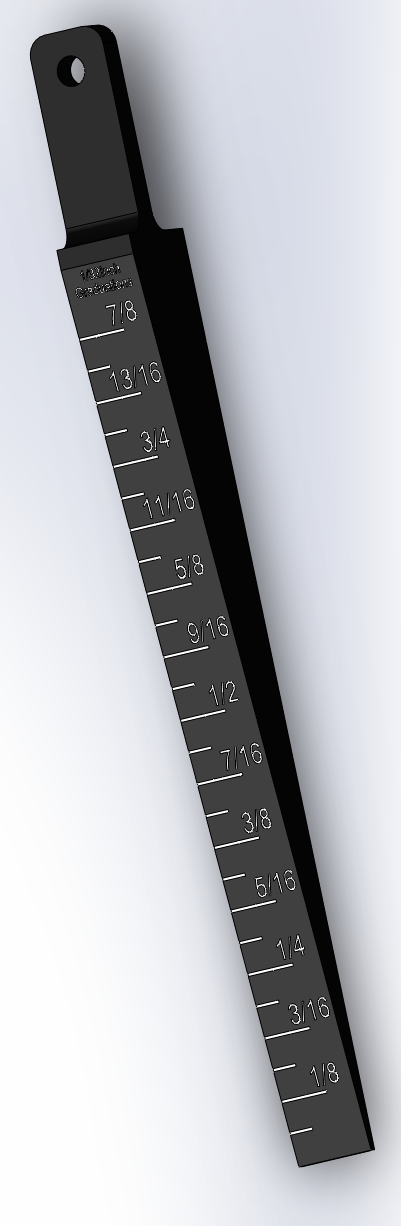 Large Gap Taper Gauge Imperial & Metric options